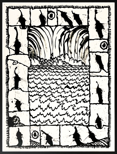 ALECHINSKY Pierre - L'eau � la lucarne